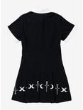 The Craft Dagger Collar Button-Front Dress, BLACK, alternate
