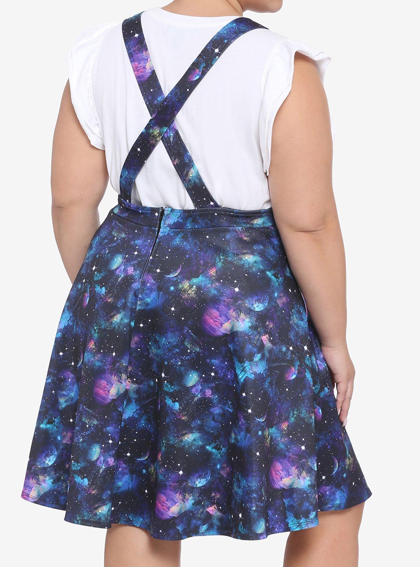 Galaxy Skirtall Plus Size, GALAXY, alternate