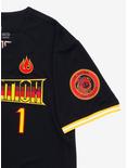 Avatar: The Last Airbender Fire Nation Baseball Jersey - BoxLunch Exclusive, BLACK, alternate
