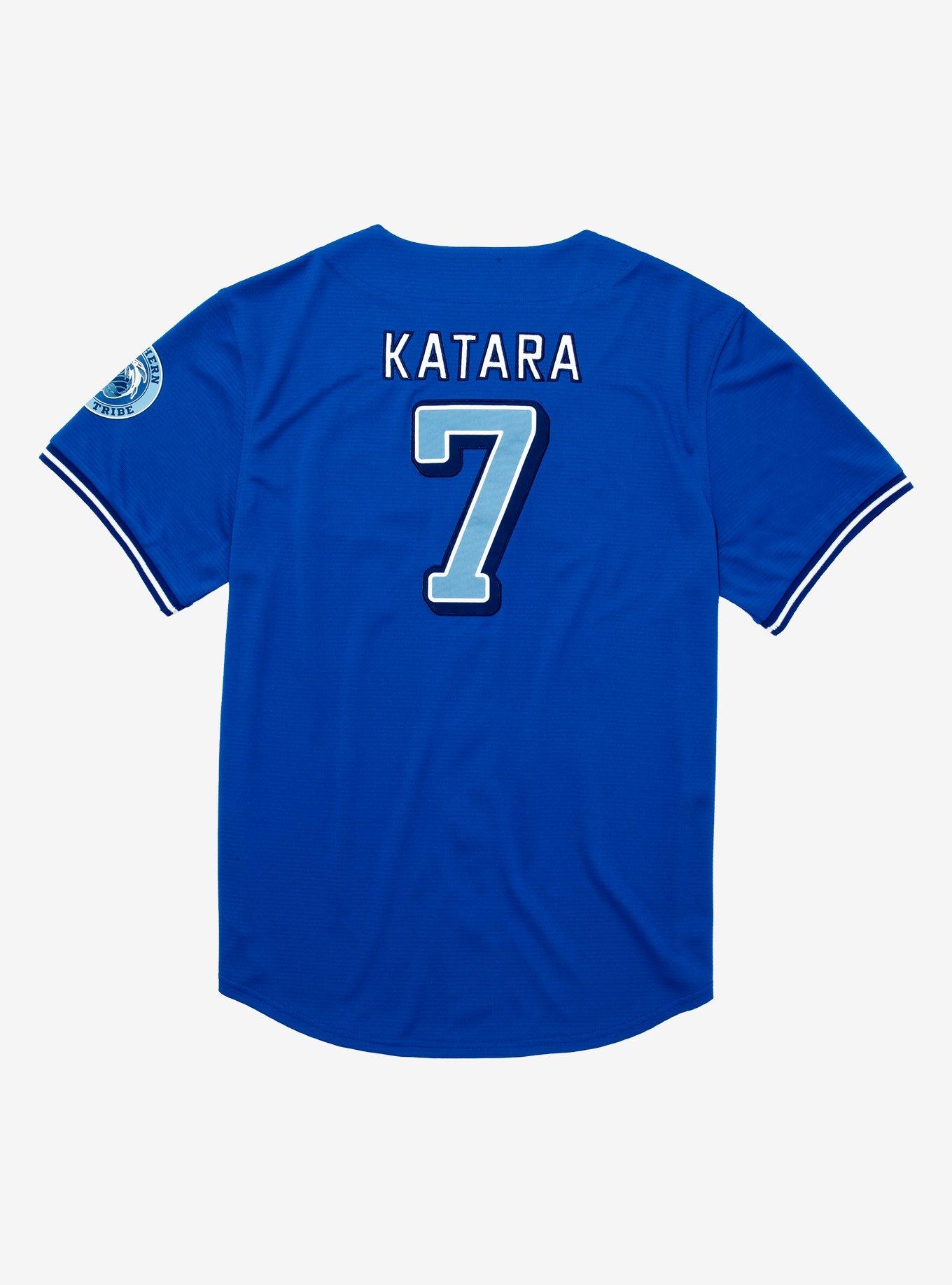 Avatar: The Last Airbender Southern Water Tribe Baseball Jersey - BoxLunch Exclusive, BLUE, alternate