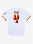 Avatar: The Last Airbender Aang Air Nomads Baseball Jersey - BoxLunch Exclusive, WHITE, alternate