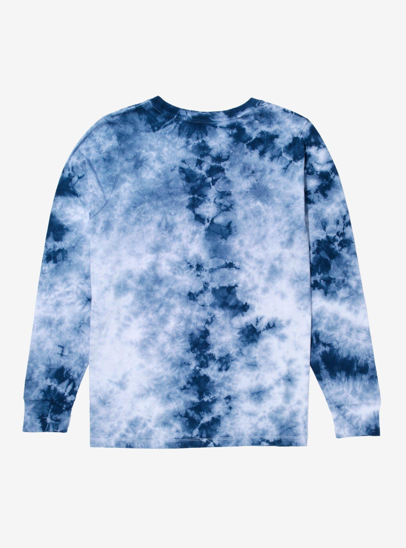 Disney Pixar Coco Banner Tie-Dye Long Sleeve T-Shirt, NAVY, alternate