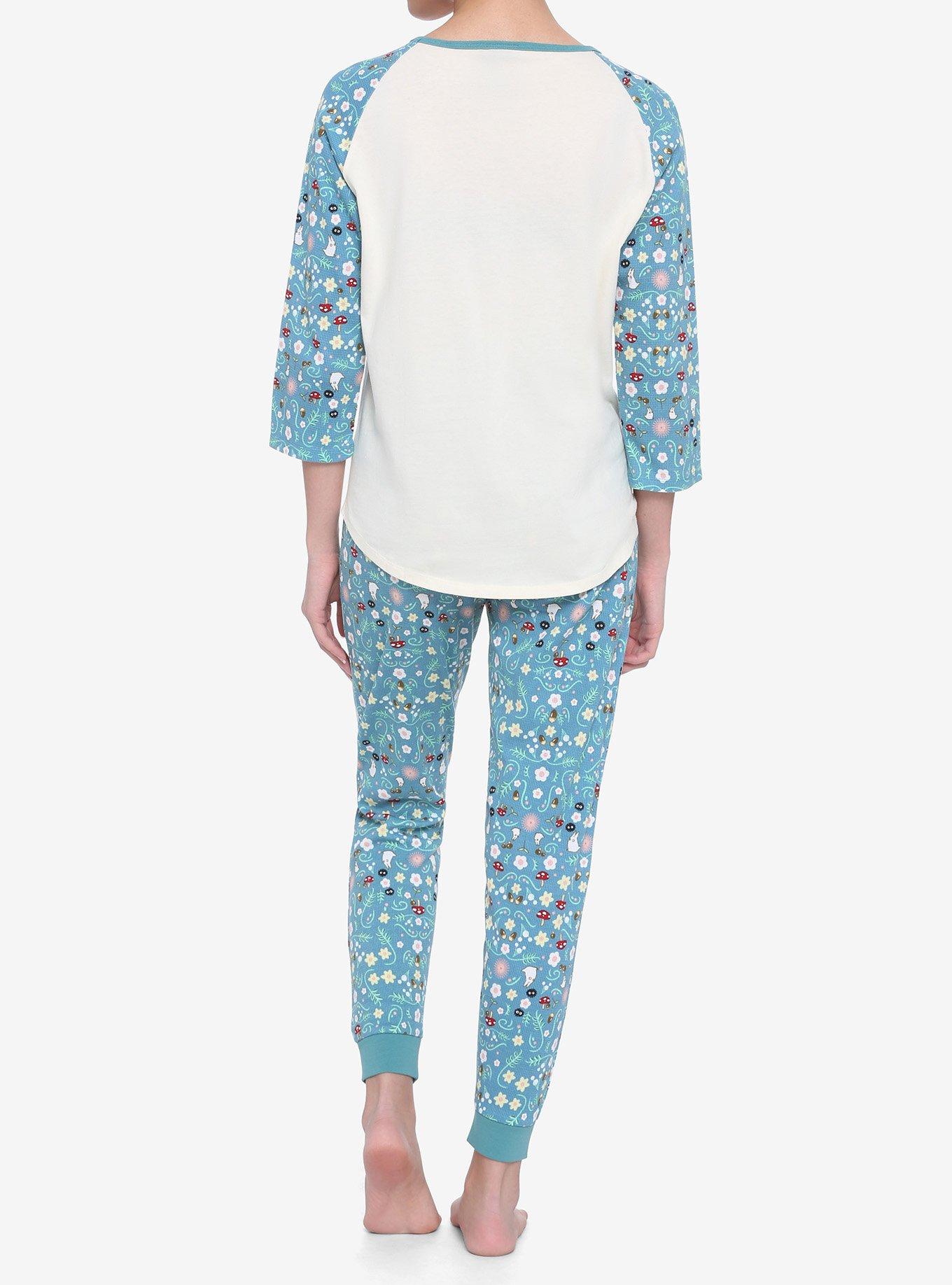 Her Universe Studio Ghibli My Neighbor Totoro Thermal Pajama Set, MULTI, alternate