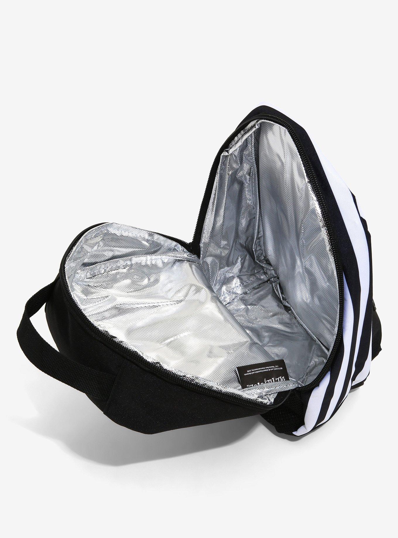 Beetlejuice Striped Lunch Bag, , alternate