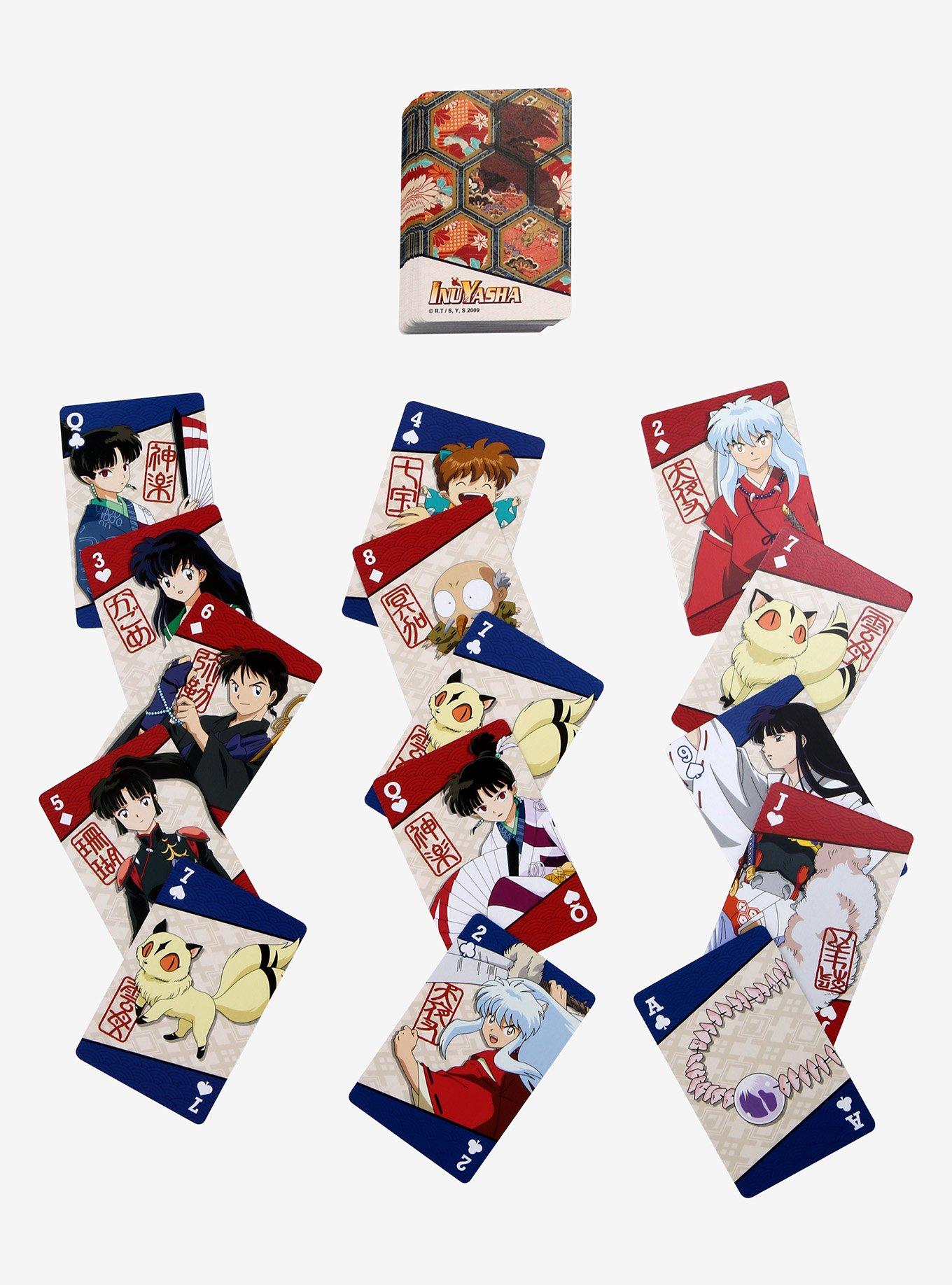 Inuyasha Playing Cards - BoxLunch Exclusive, , alternate