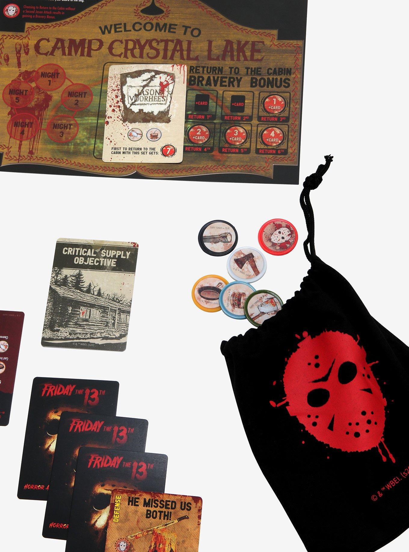 Friday the 13th: Horror at Camp Crystal Lake Board Game, , alternate