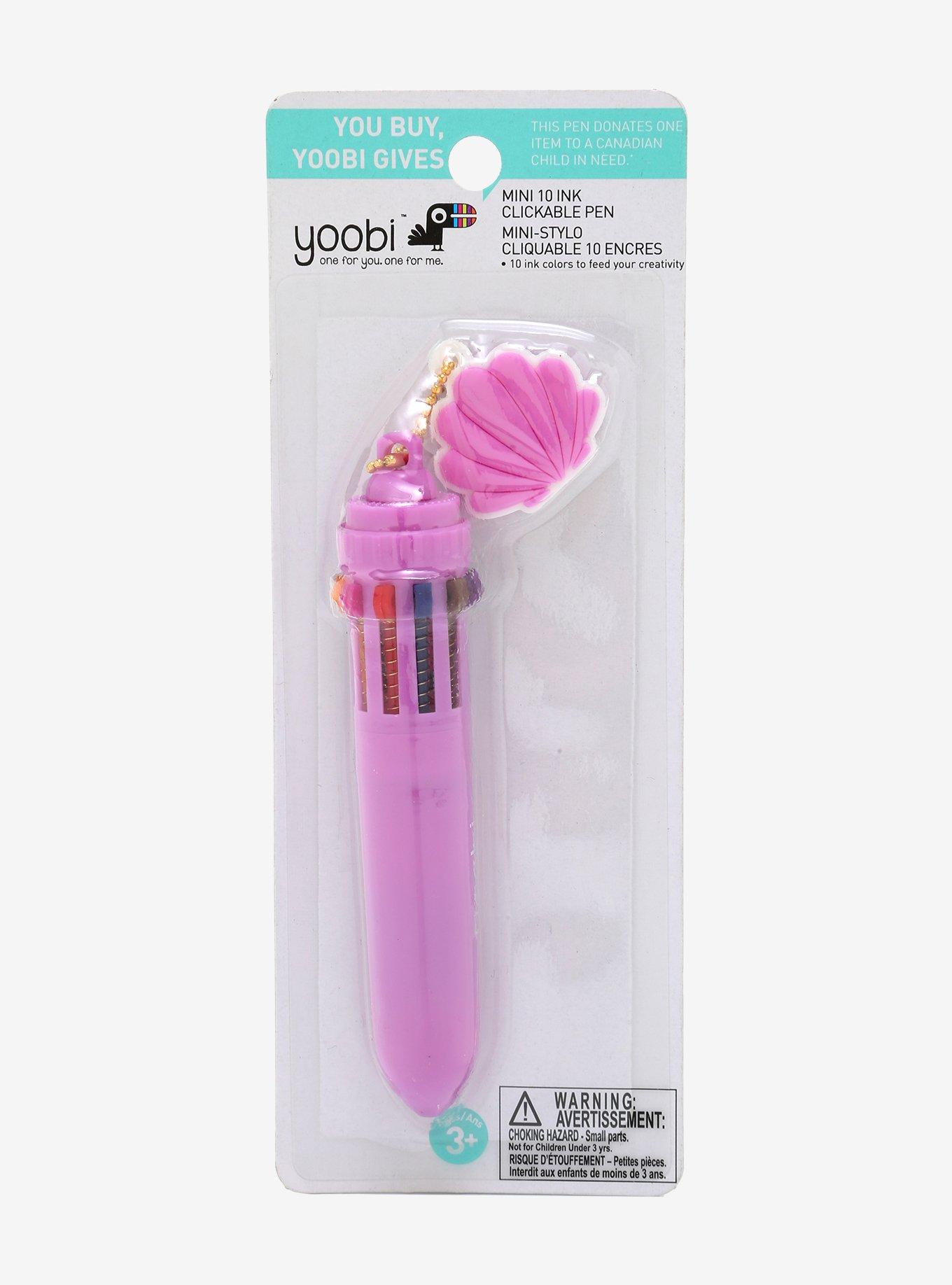 Yoobi Shell 10-Ink Clickable Pen, , alternate