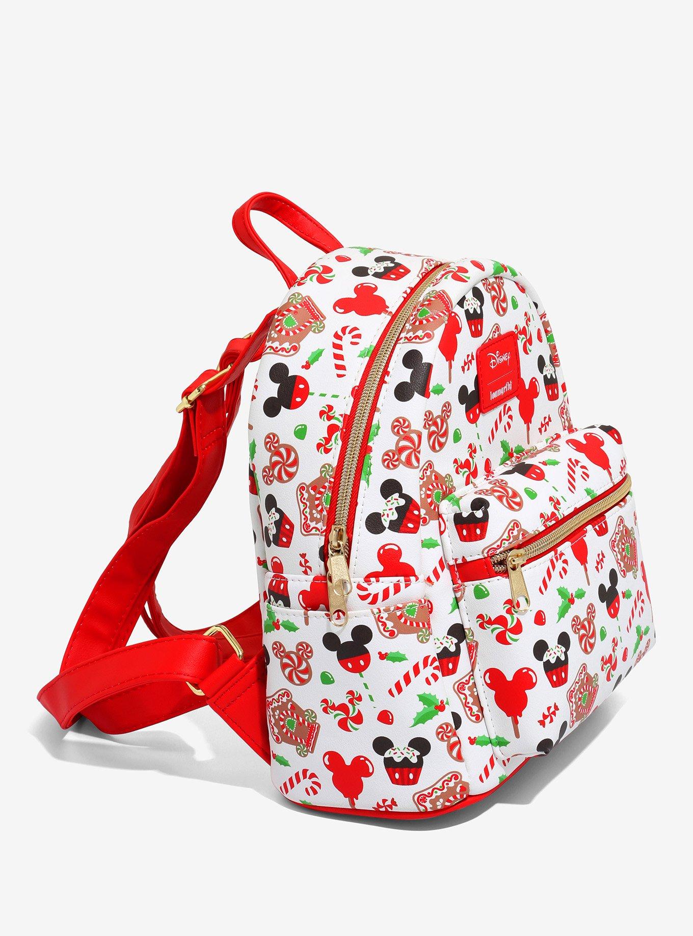 Loungefly Disney Mickey Mouse Holiday Treats Mini Backpack, , alternate