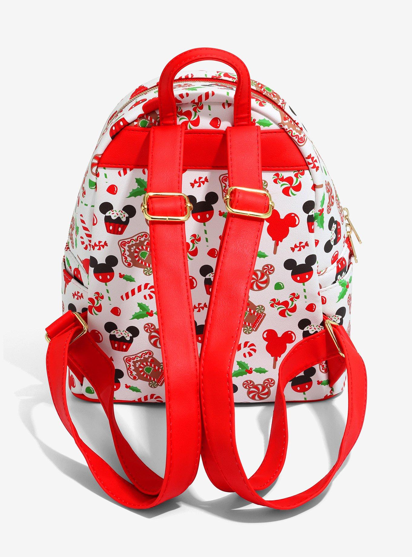 Loungefly Disney Mickey Mouse Holiday Treats Mini Backpack, , alternate