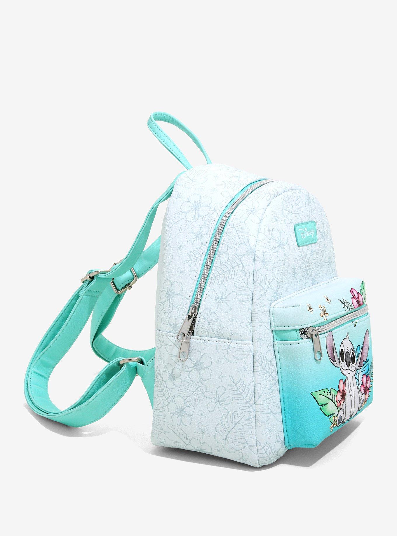 Loungefly Disney Lilo & Stitch Hibiscus Sketch Mini Backpack, , alternate