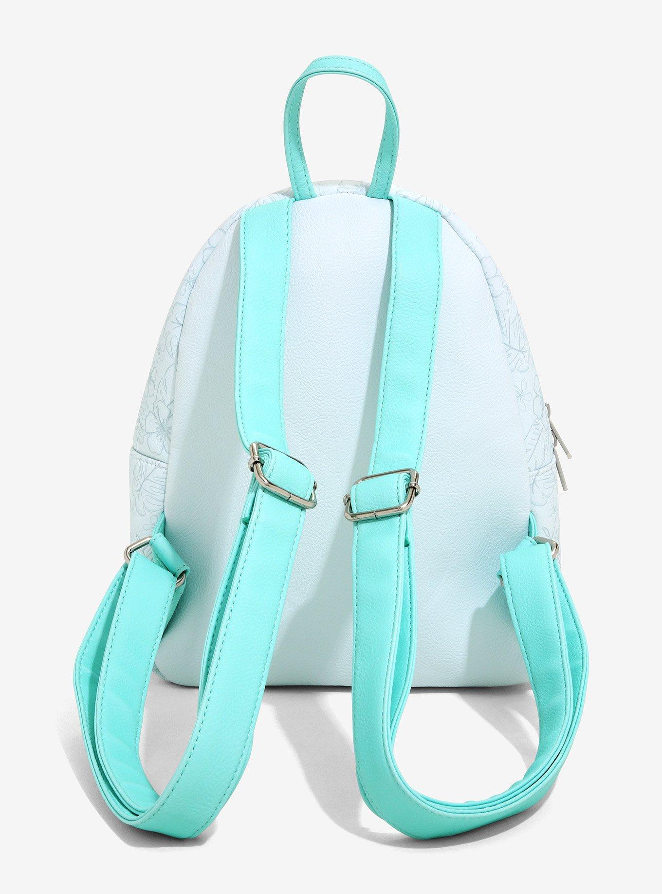 Loungefly Disney Lilo & Stitch Hibiscus Sketch Mini Backpack, , alternate
