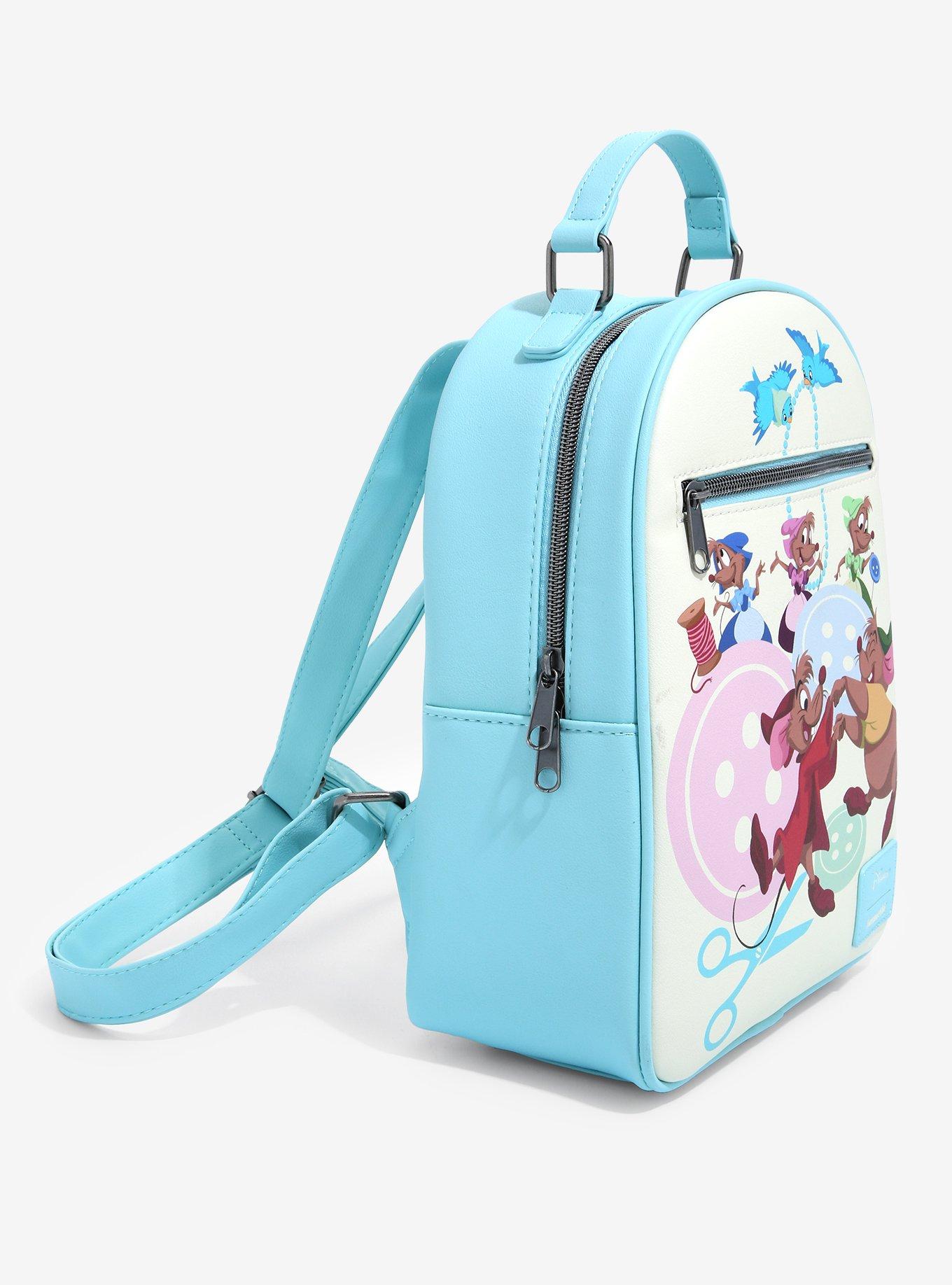 Loungefly Disney Cinderella Sewing Mice Mini Backpack, , alternate