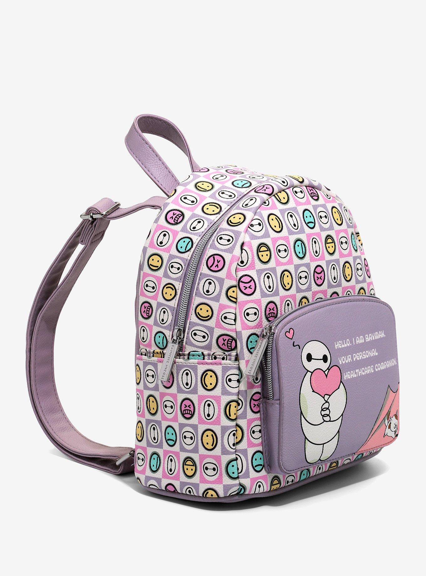 Dani By Danielle Nicole Disney Big Hero 6 Baymax Checkered Mini Backpack, , alternate