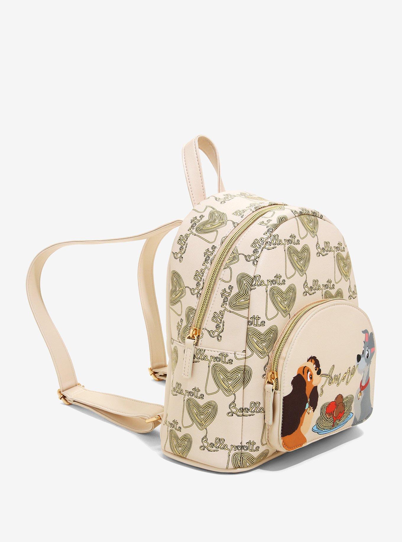 Dani By Danielle Nicole Disney Lady And The Tramp Spaghetti Amore Mini Backpack, , alternate