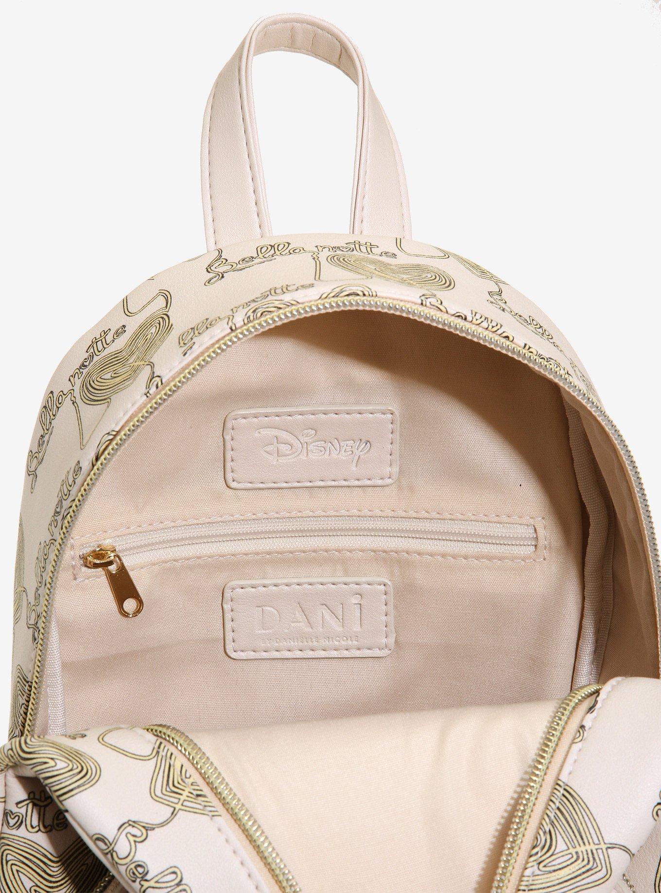 Dani By Danielle Nicole Disney Lady And The Tramp Spaghetti Amore Mini Backpack, , alternate