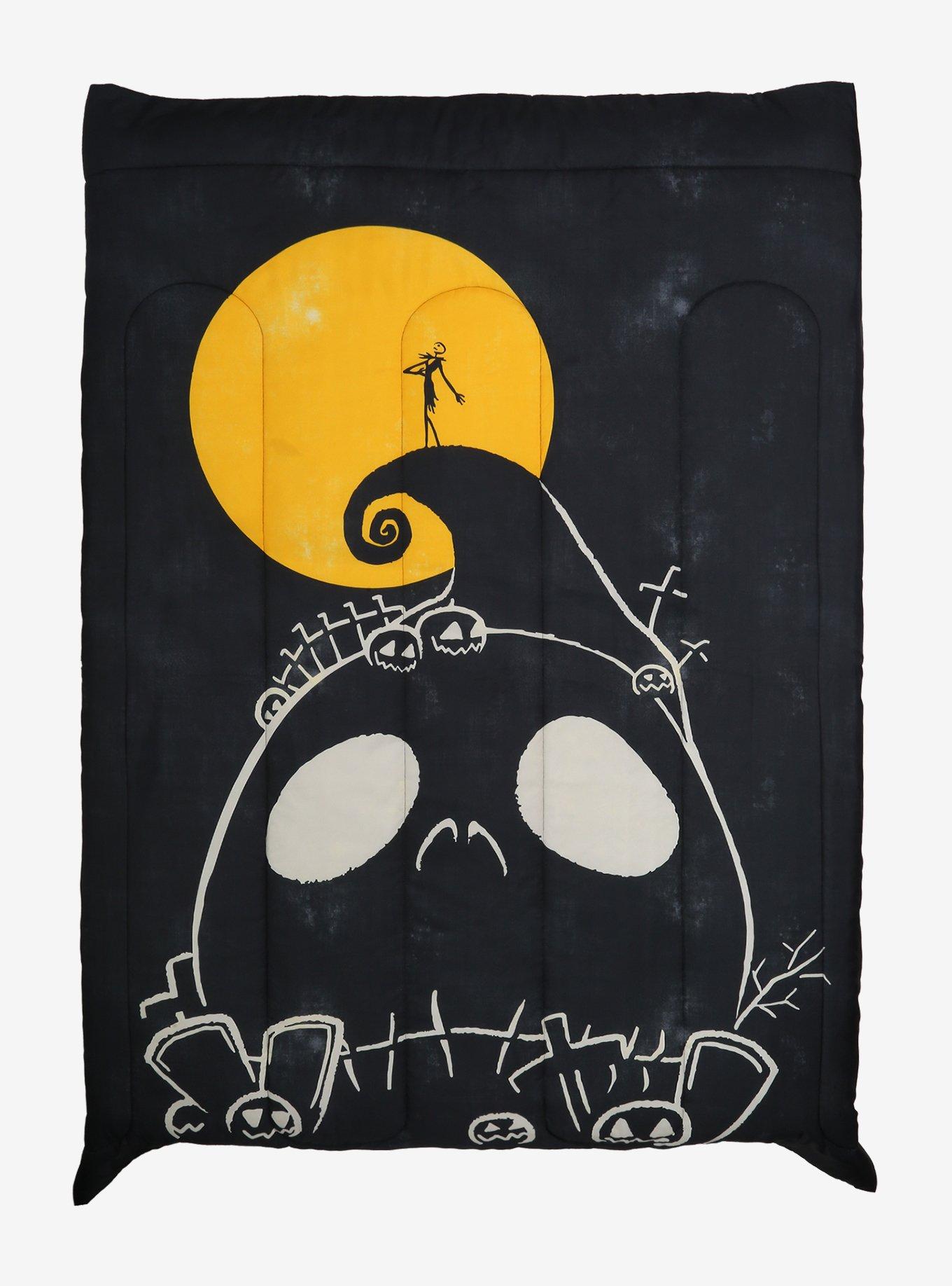 The Nightmare Before Christmas Orange Moon Comforter, , alternate