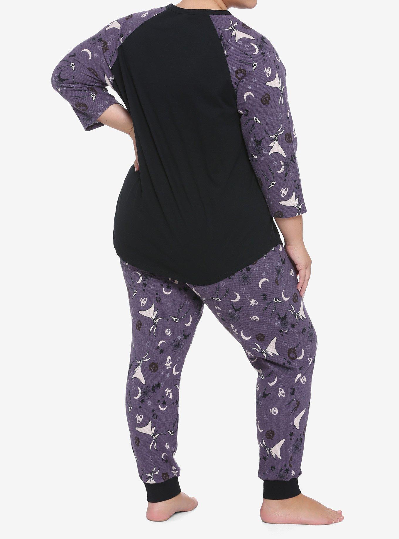The Nightmare Before Christmas Jack Girls Thermal Pajama Set Plus Size, MULTI, alternate