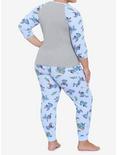 Disney Lilo & Stitch Girls Thermal Pajama Set Plus Size, MULTI, alternate