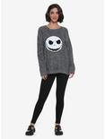 The Nightmare Before Jack Elbow Patch Girls Sweater, MULTI, alternate
