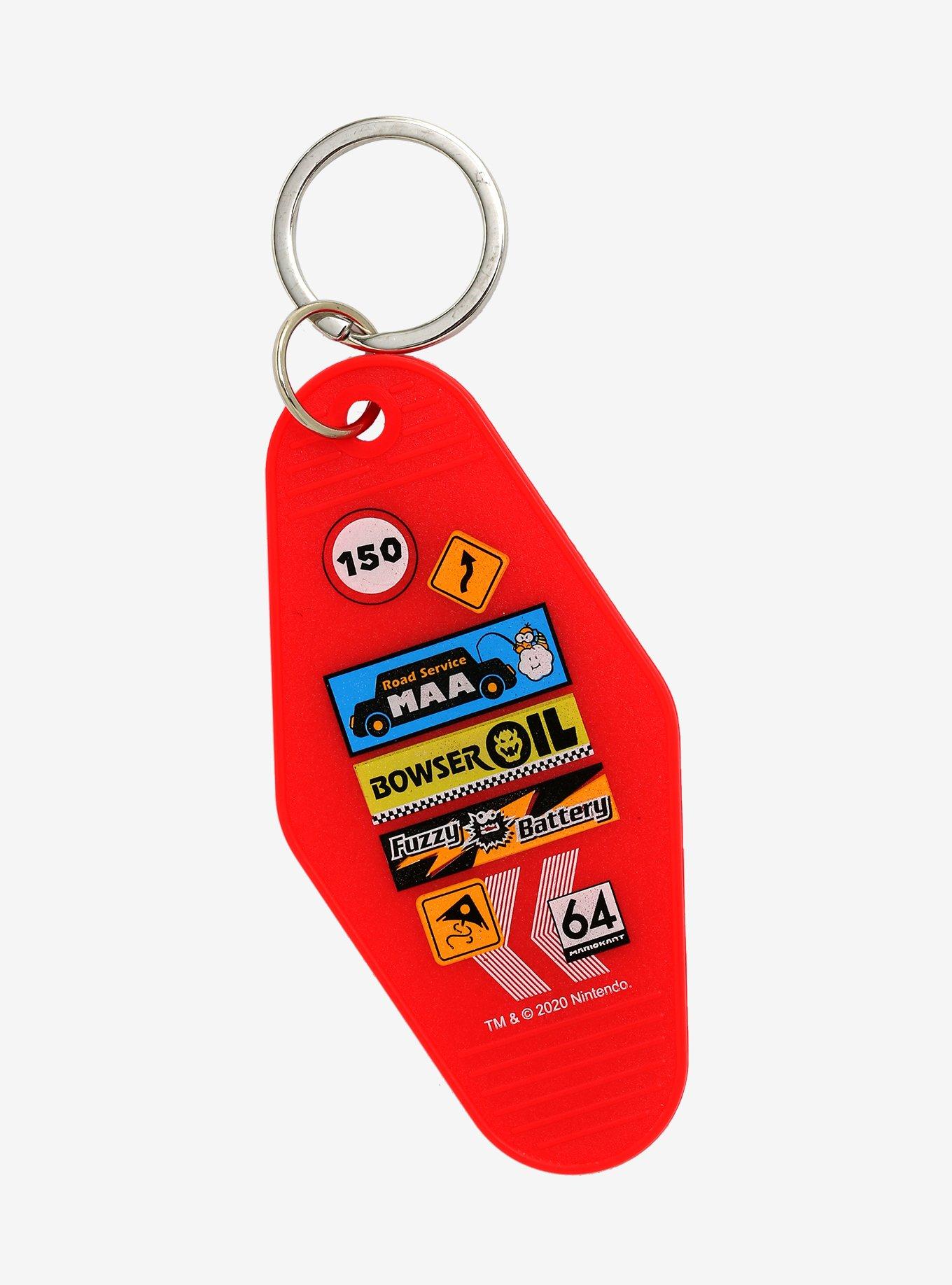 Super Mario Bros. Mario Kart Keychain, , alternate