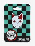 Demon Slayer: Kimetsu no Yaiba Tanjiro Warding Mask Enamel Pin, , alternate
