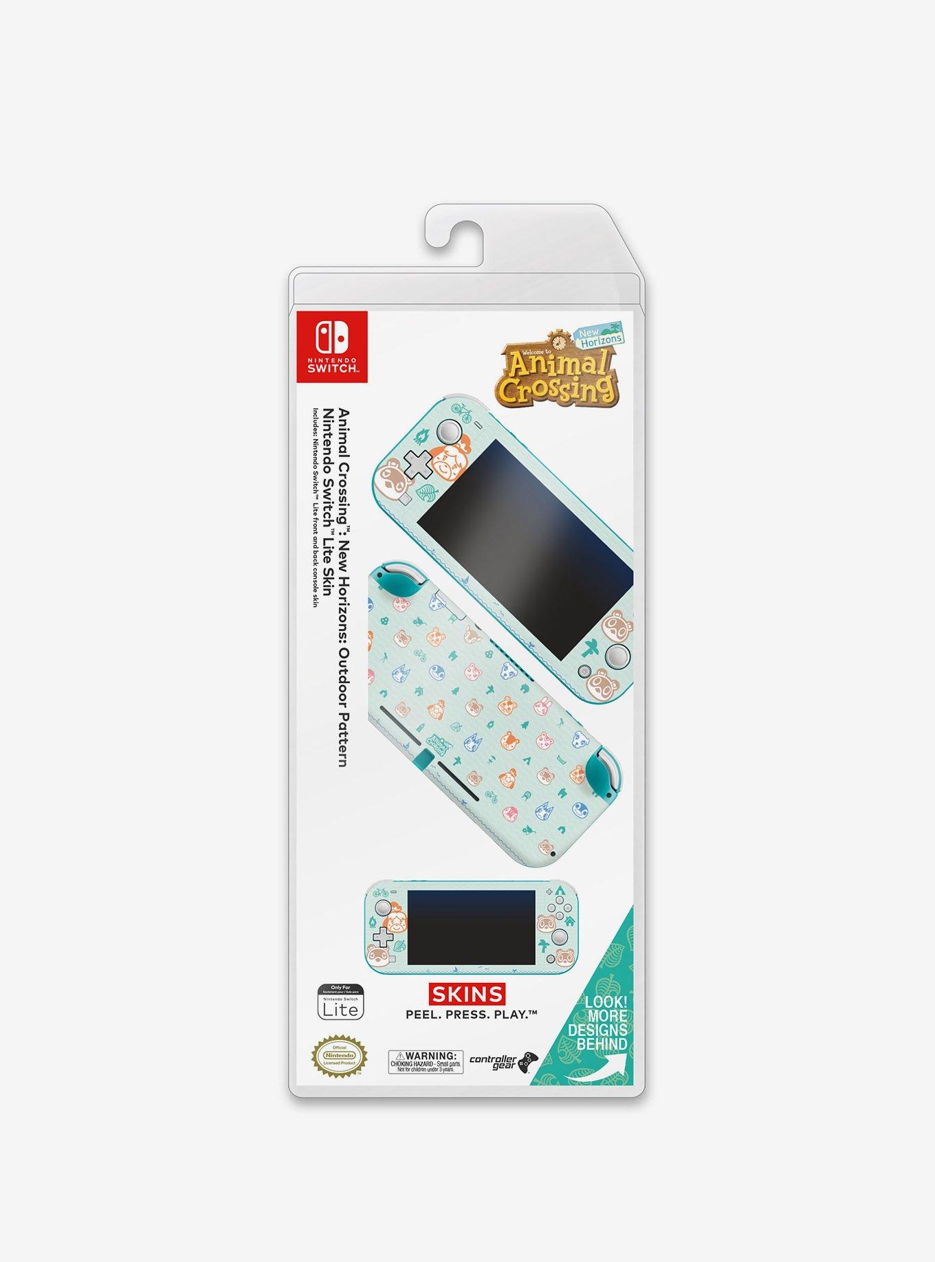 Animal Crossing Icons Nintendo Switch Lite Skin, , alternate
