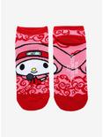 Naruto Shippuden X Hello Kitty And Friends My Melody Sakura No-Show Socks, , alternate
