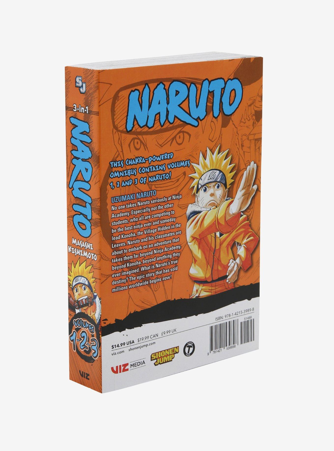 Naruto Volumes 1-3 Omnibus Manga, , alternate