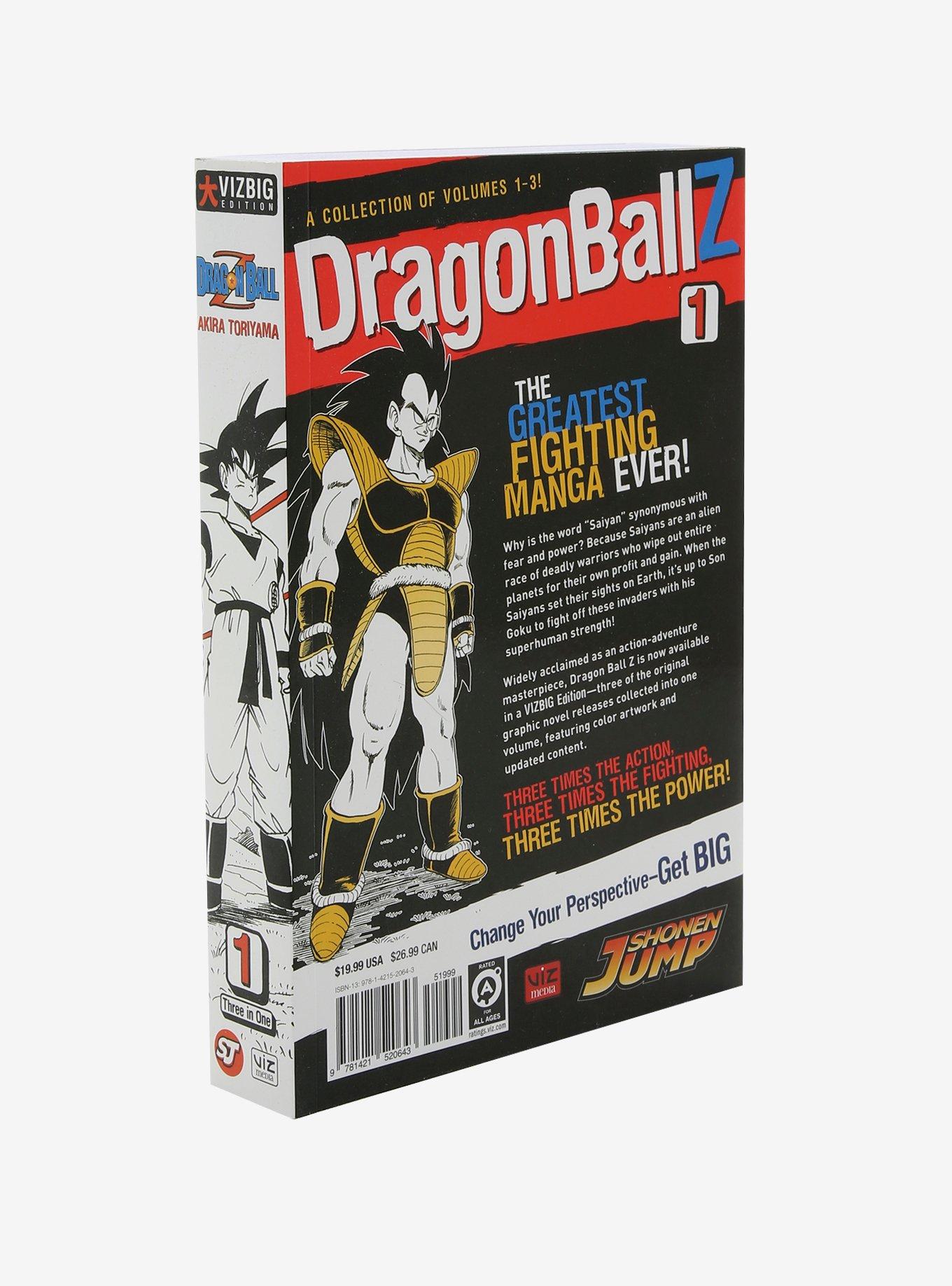 Dragon Ball Z Volumes 1-3 VIZBIG Edition Manga