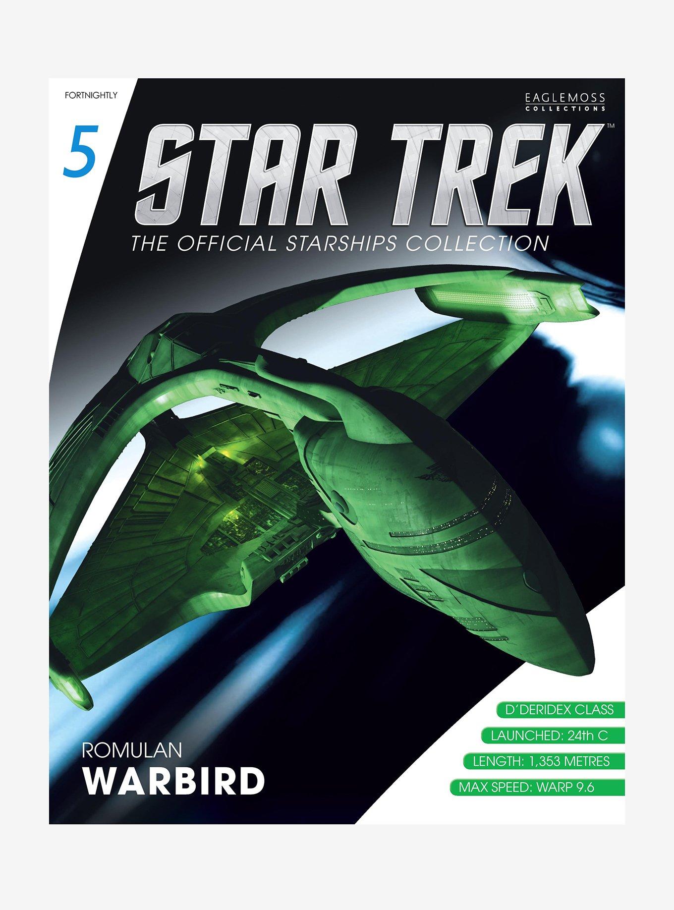Eaglemoss Star Trek Romulan Warbird Figure, , alternate