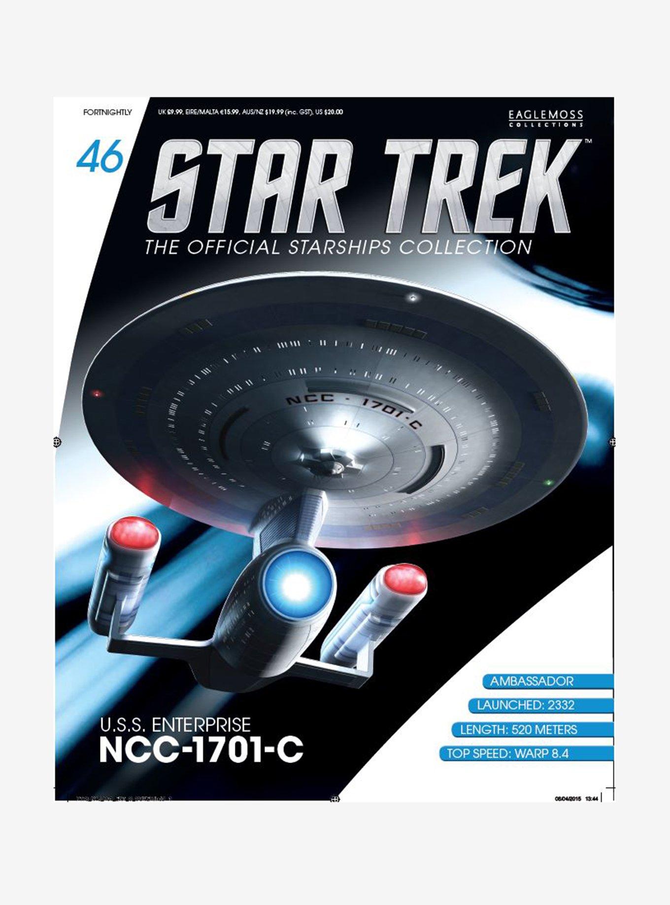 Eaglemoss Star Trek U.S.S. Enterprise NCC-1701-C Figure, , alternate
