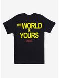 Nas The World Is Yours T-Shirt, BLACK, alternate