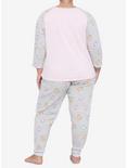Pusheen Pastel Girls Thermal Pajama Set Plus Size, MULTI, alternate
