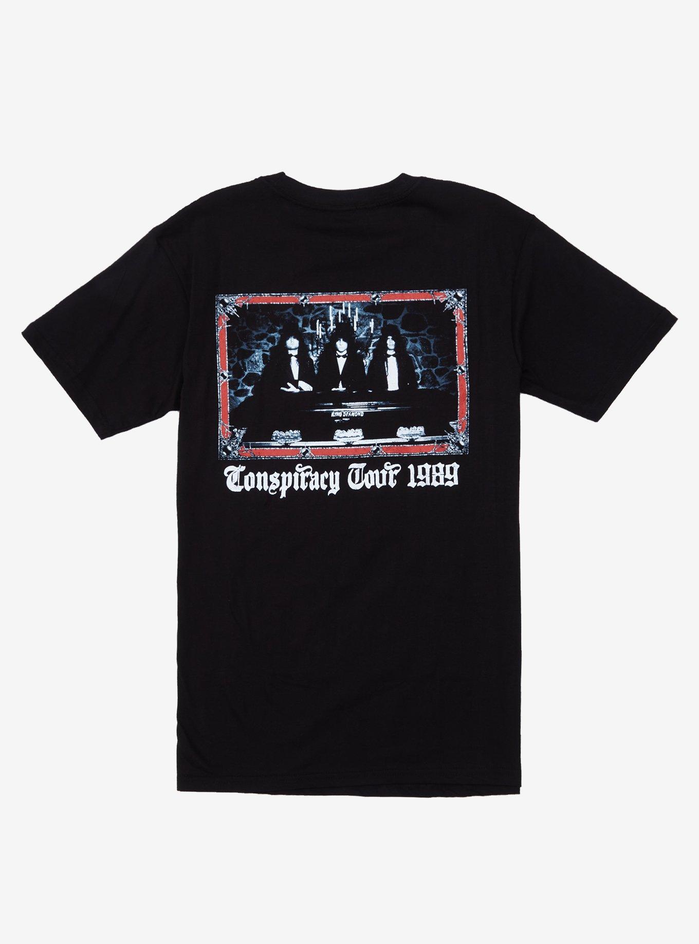 King Diamond Conspiracy Tour T-Shirt, BLACK, alternate