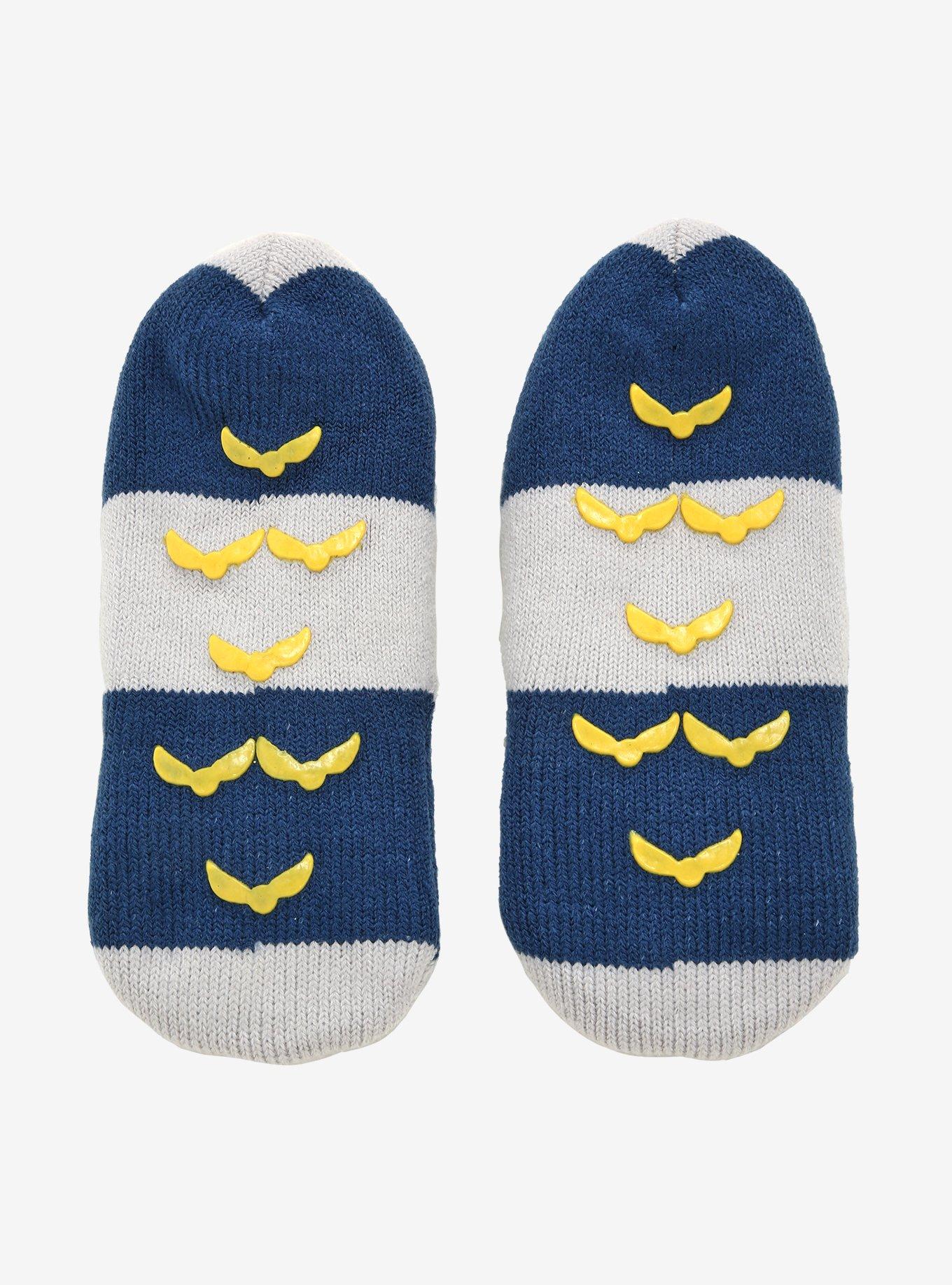 Harry Potter Ravenclaw Stripe Cozy Slippers, , alternate
