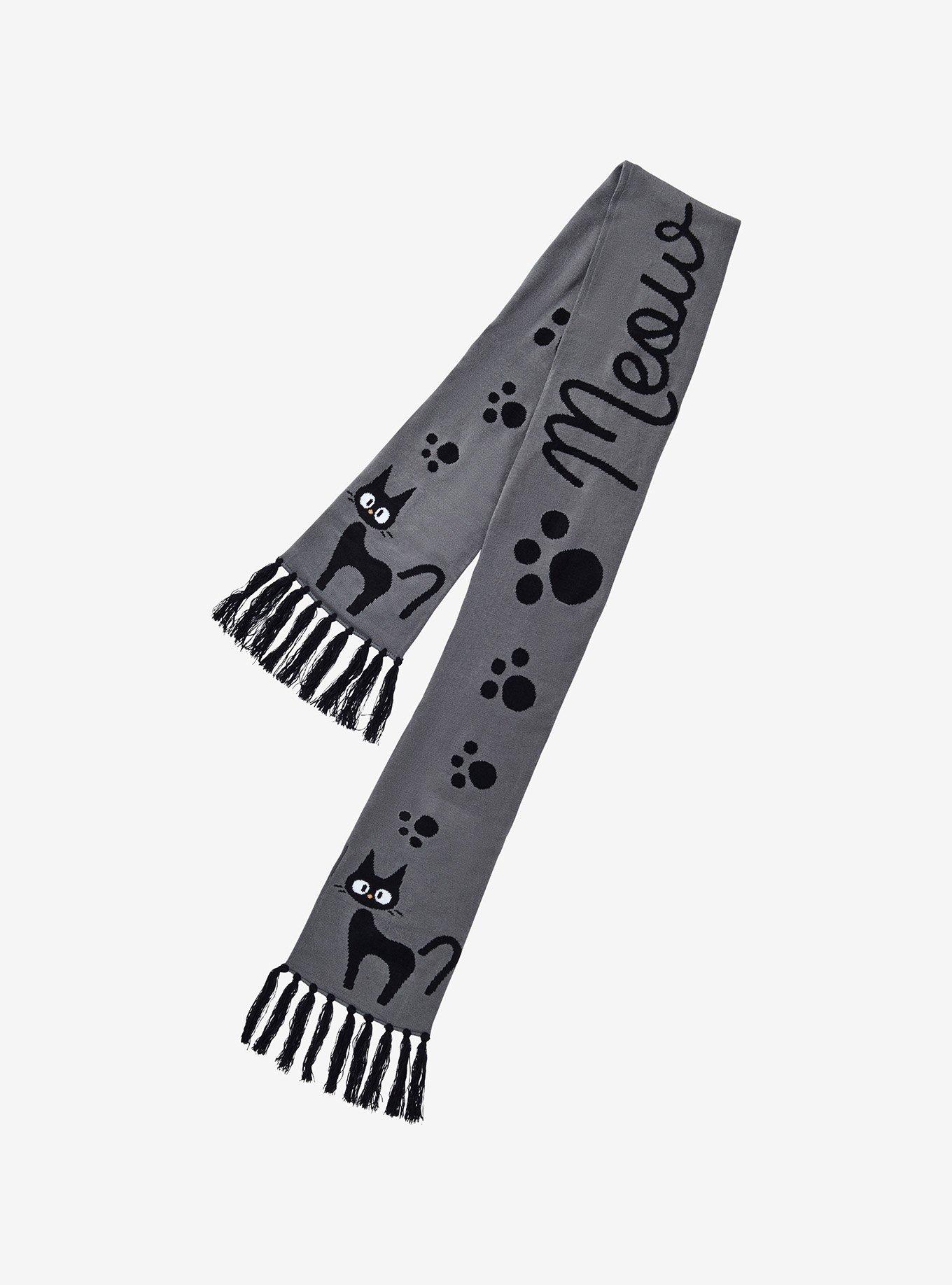 Studio Ghibli Kiki's Delivery Service Jiji Scarf, , alternate