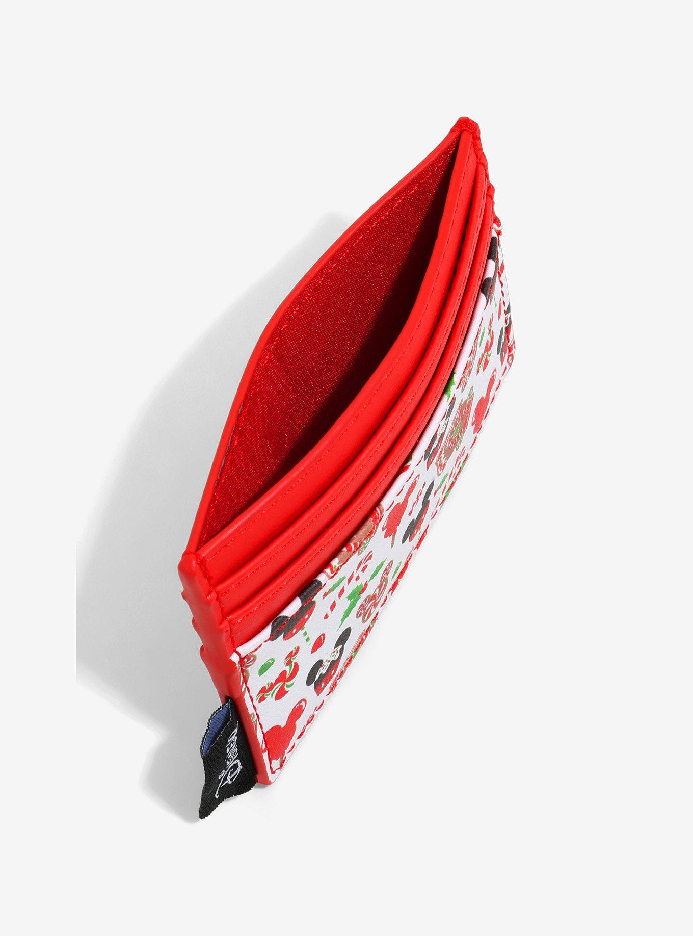 Loungefly Disney Mickey Mouse Holiday Treats Cardholder, , alternate