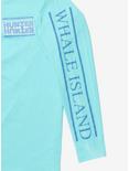 Hunter x Hunter Whale Island Long Sleeve T-Shirt - BoxLunch Exclusive, TURQ, alternate