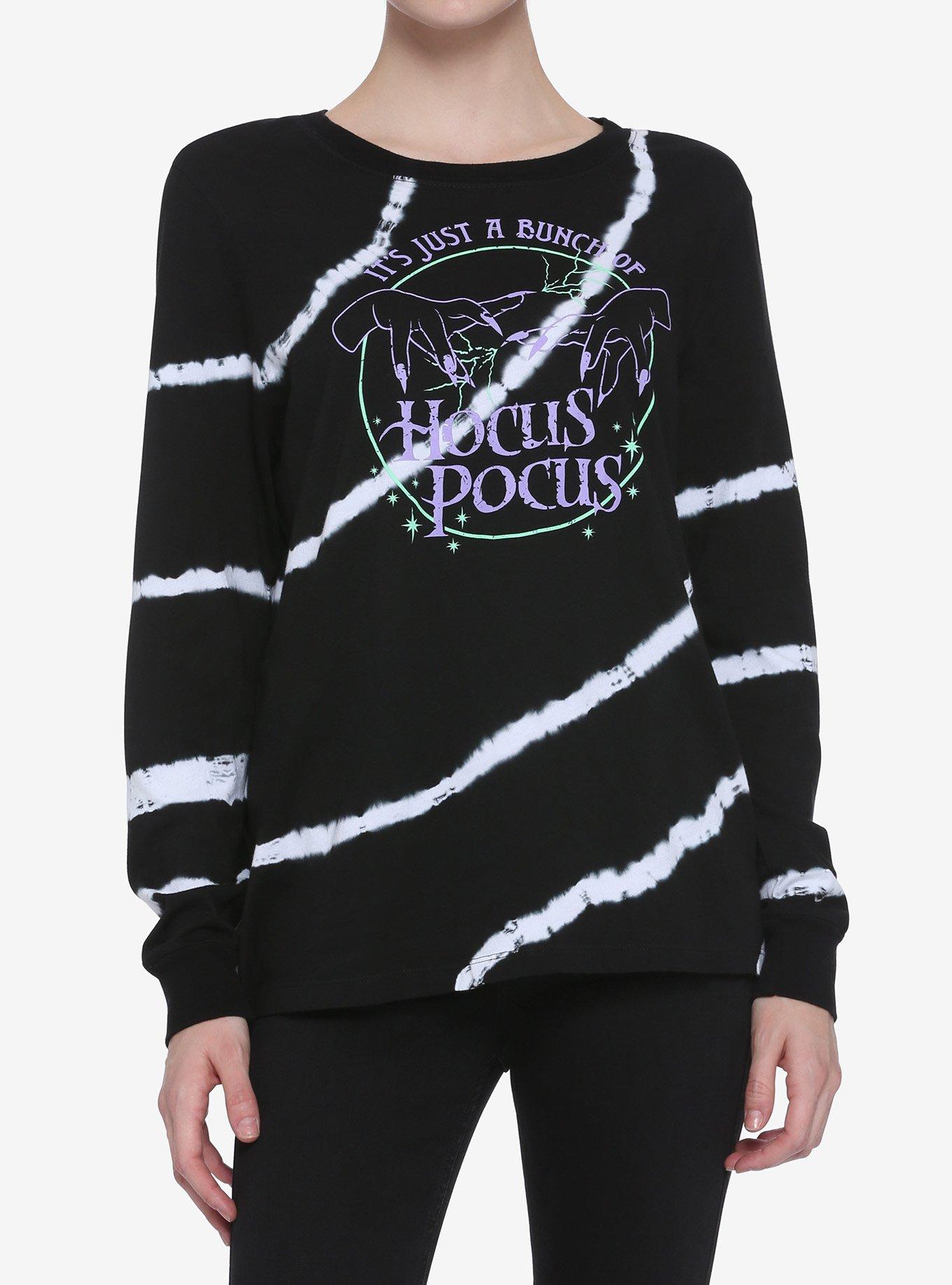 Her Universe Disney Hocus Pocus Tie-Dye Girls Long-Sleeve T-Shirt, MULTI, alternate
