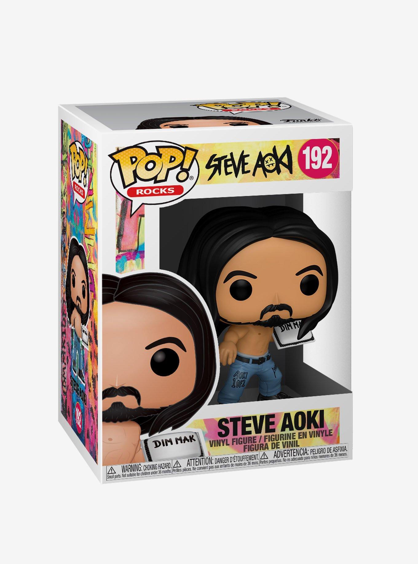Funko Pop! Rocks Steve Aoki with Cake Vinyl Figure, , alternate