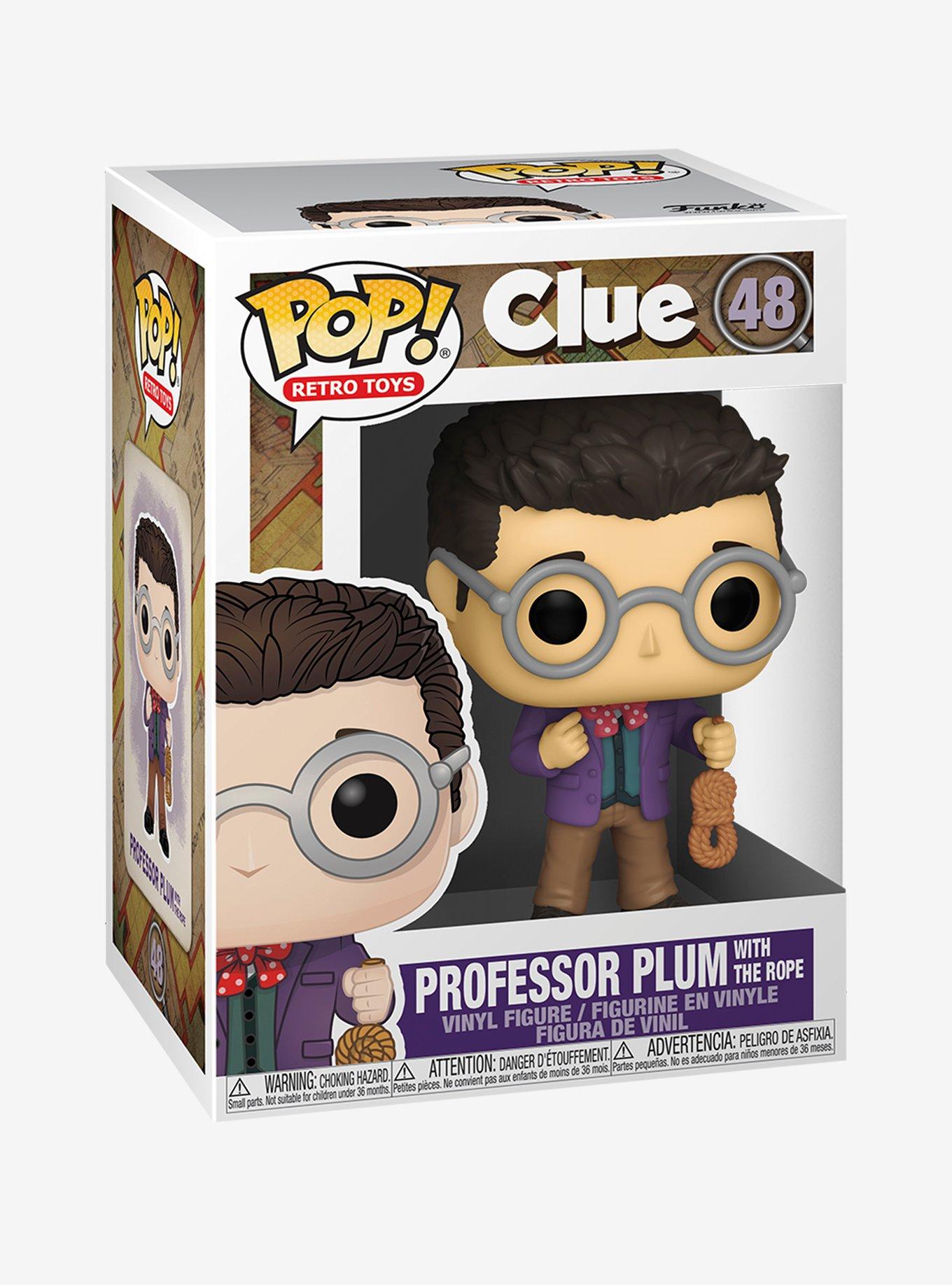 Funko Pop! Retro Toys Clue Professor Plum with the Rope Vinyl Figure, , alternate