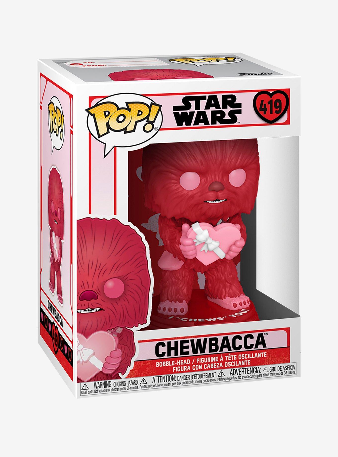 Funko Pop! Star Wars Chewbacca (Valentine's Day) Vinyl Bobble-Head, , alternate