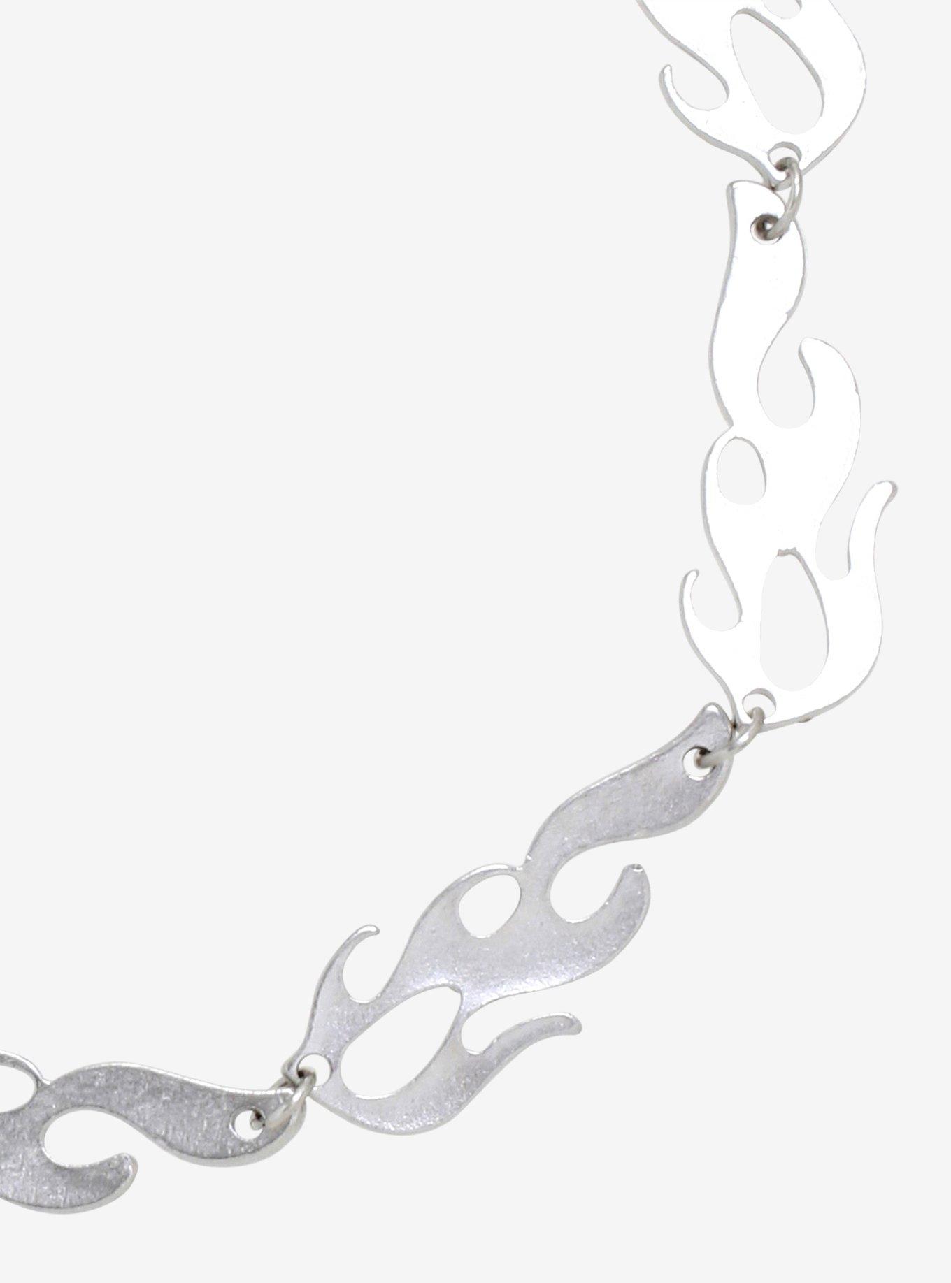 Flame Chain Choker, , alternate