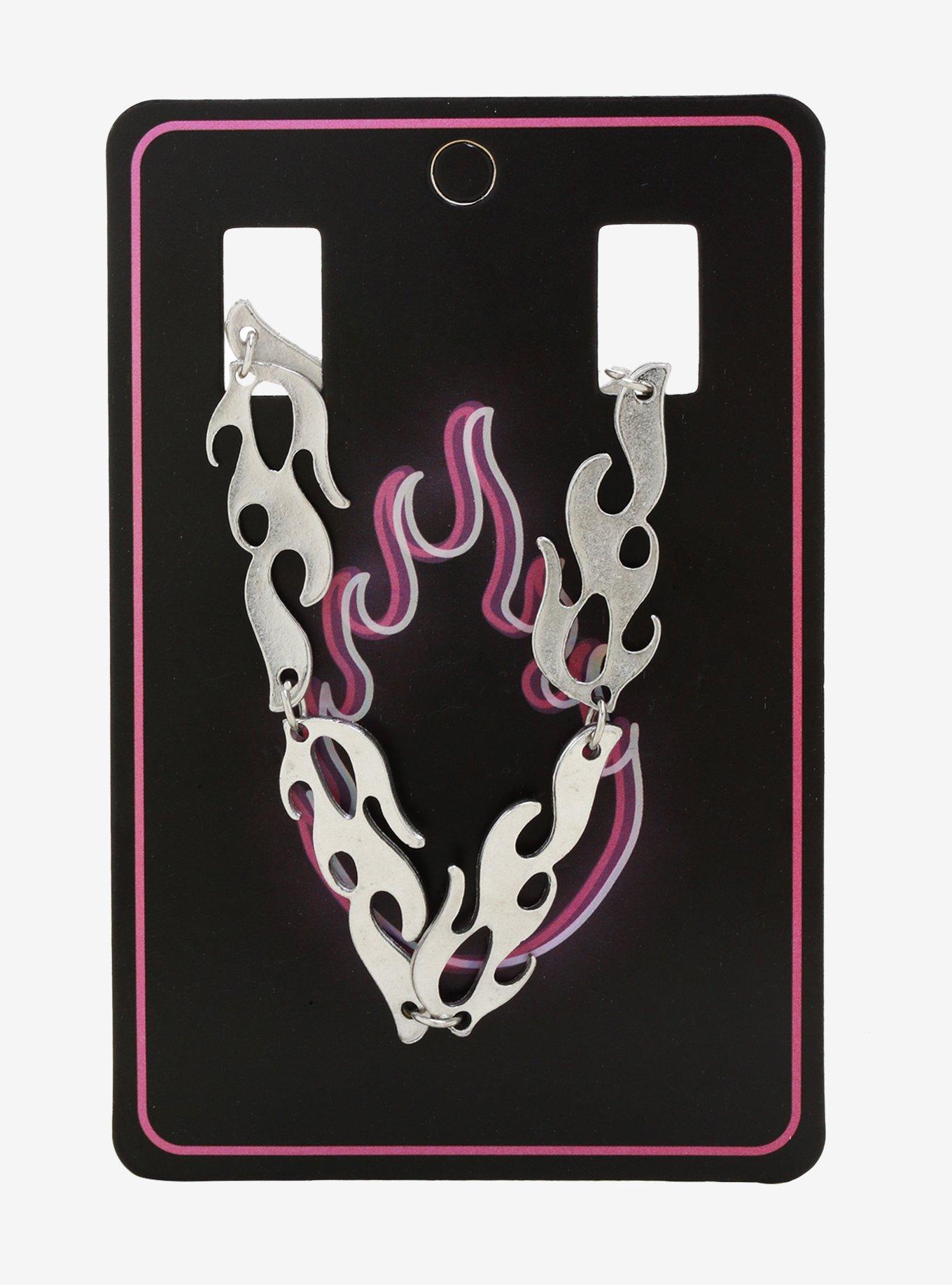Flame Chain Choker, , alternate