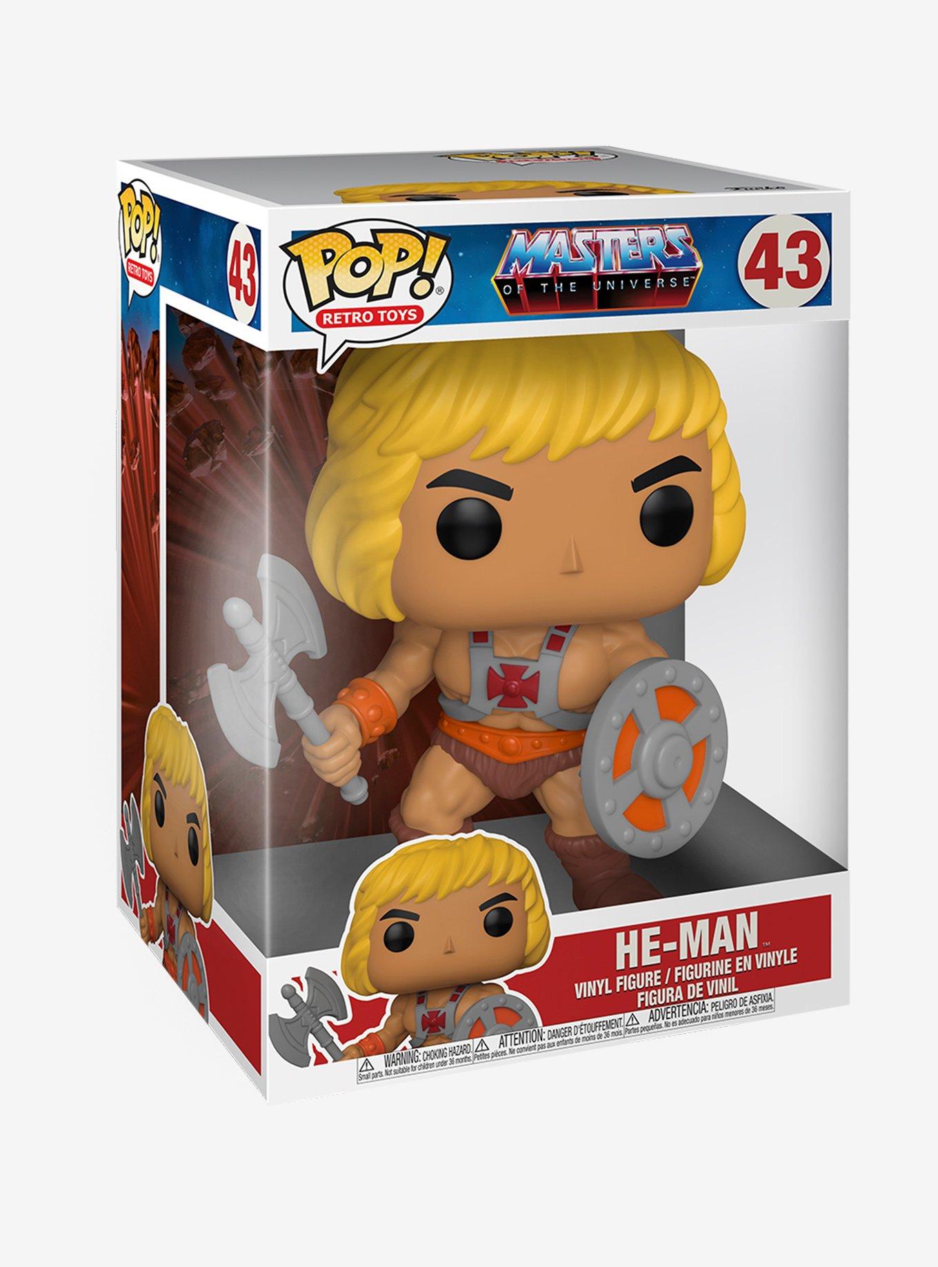 Funko Pop! Retro Toys Masters of the Universe He-Man 10 Inch Vinyl Figure, , alternate