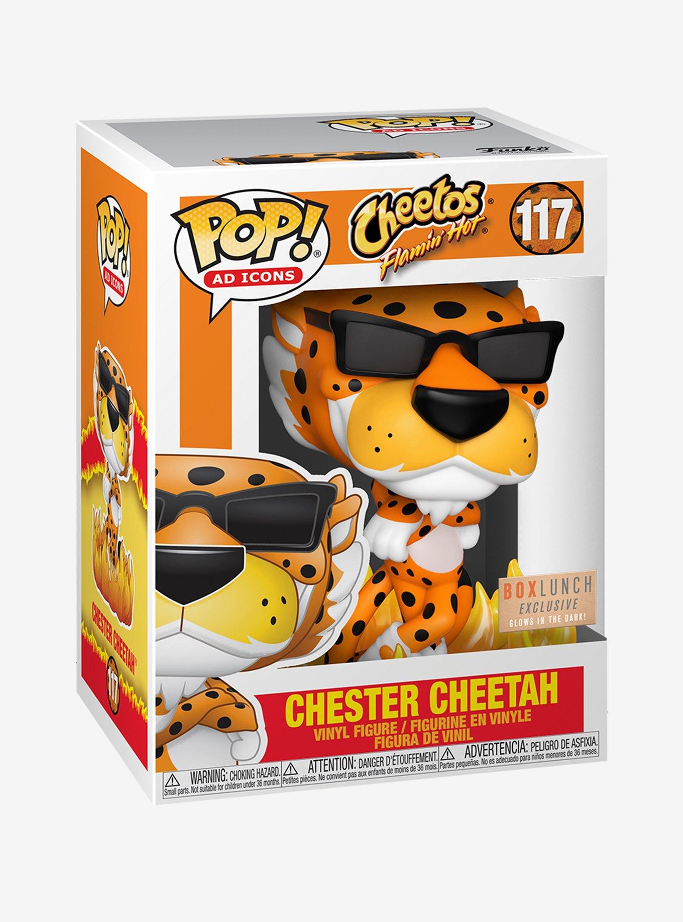 Funko Pop! Ad Icons Cheetos Flamin' Hot Chester Cheetah Glow-in-the-Dark Vinyl Figure - BoxLunch Exclusive, , alternate