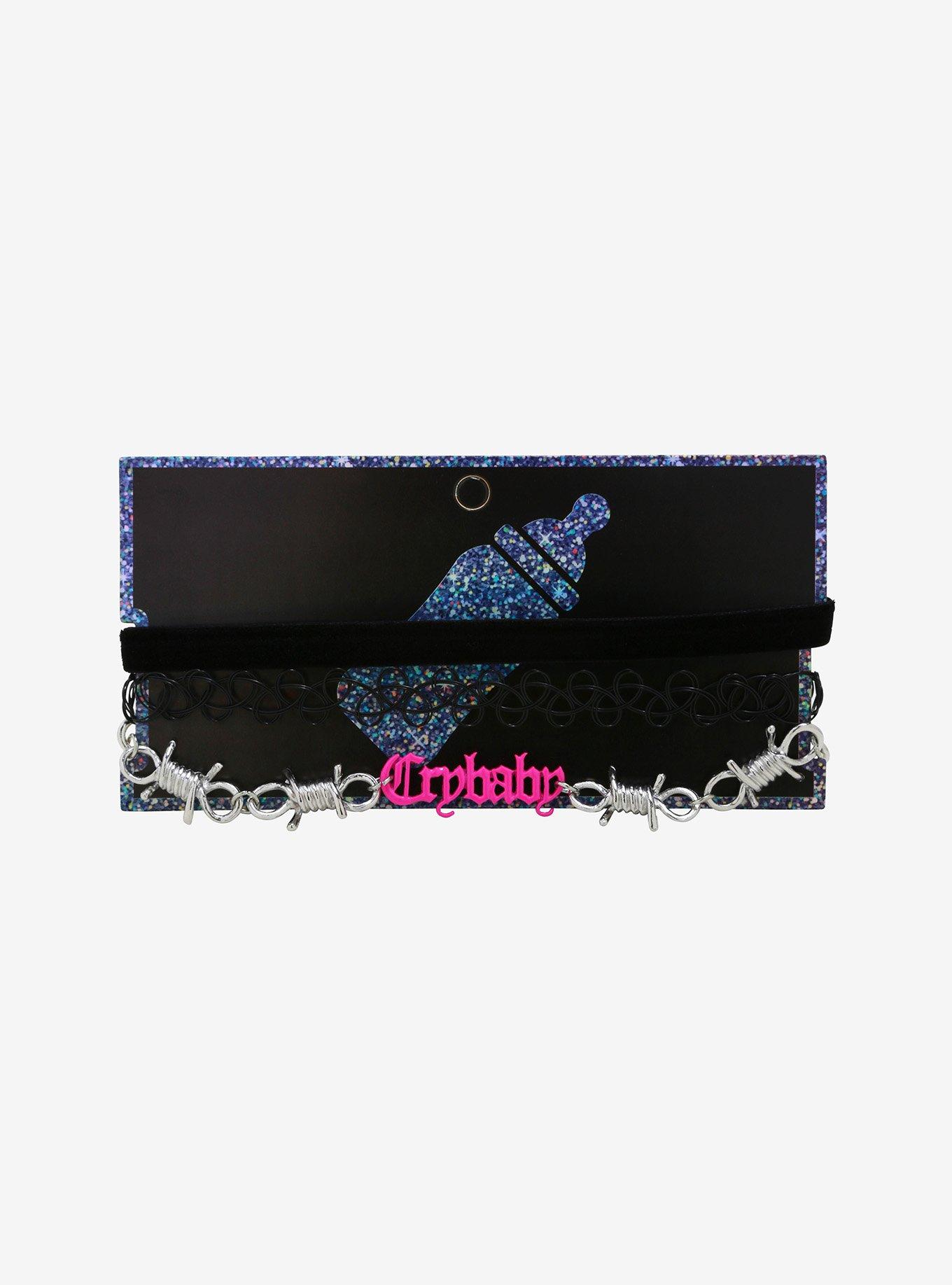Crybaby Barbed Wire Choker Set, , alternate