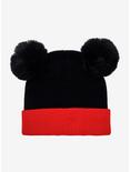 Disney Mickey Mouse Ears Pom Youth Beanie, , alternate