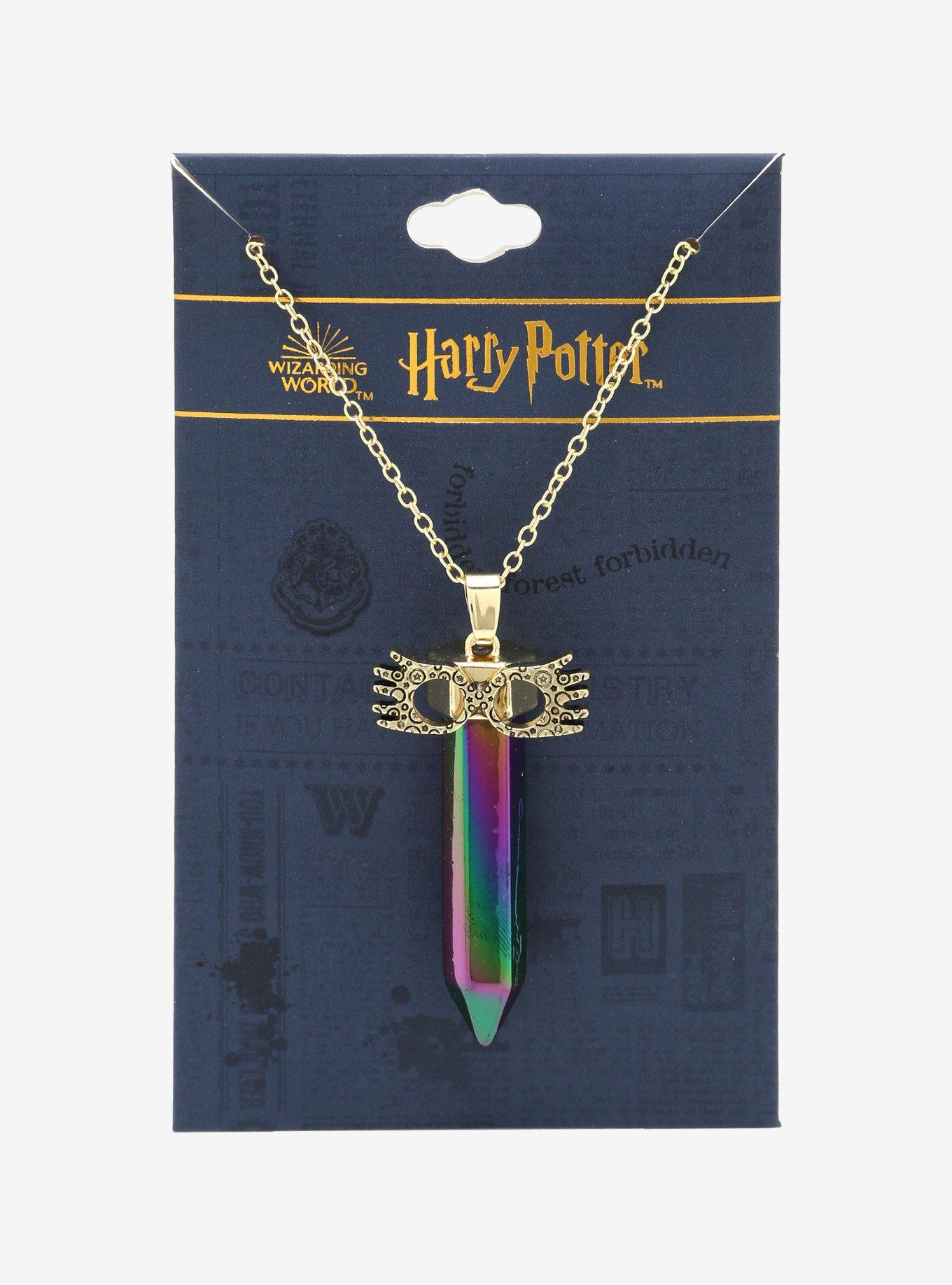Harry Potter Luna Spectrespecs Crystal Necklace, , alternate