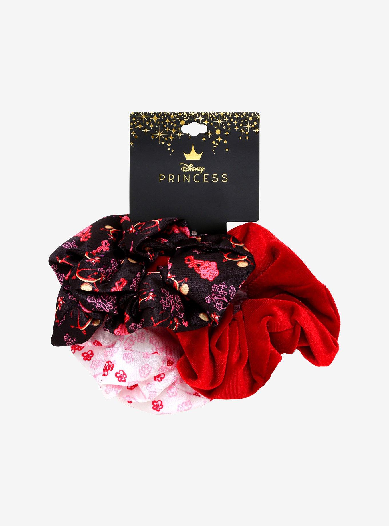 Disney Mulan Floral Scrunchie Set, , alternate